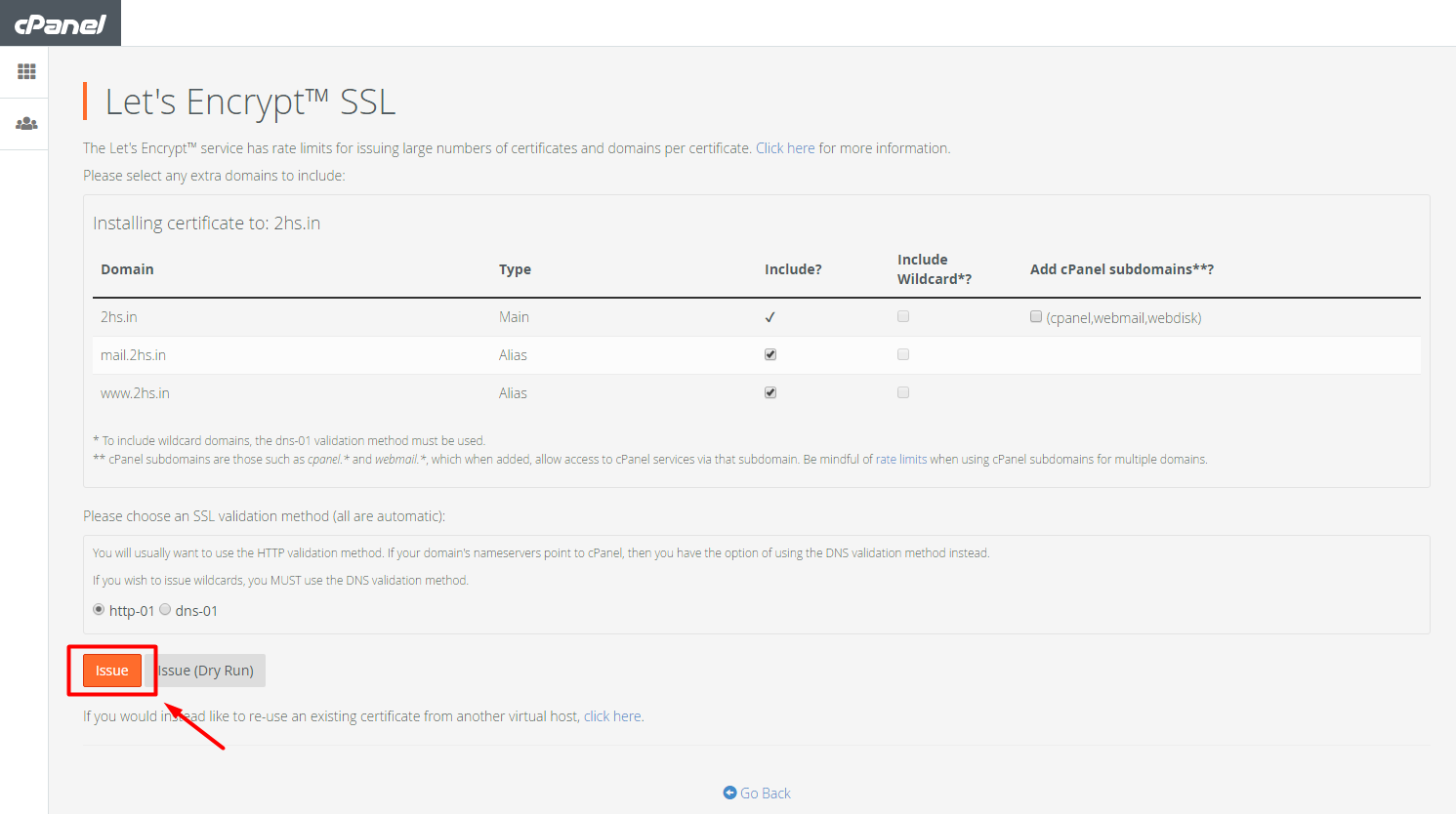 installing-lets-encrypt-ssl-in-cpanel